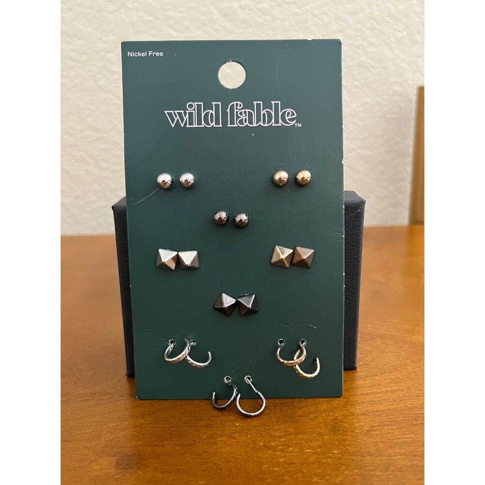 Wild Fable Stud Earrings Set